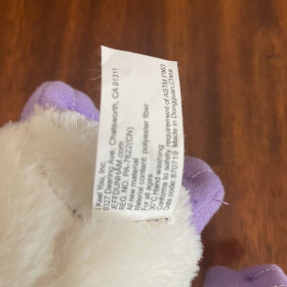 Jeff Dunham Baby PEANUT Big Head 6.5" Plush Doll I Keel You Stuffed Animal Toy! - Picture 5 of 5